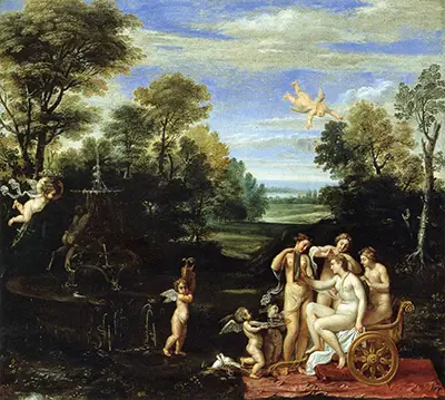 Landscape with the Toilet of Venus Annibale Carracci